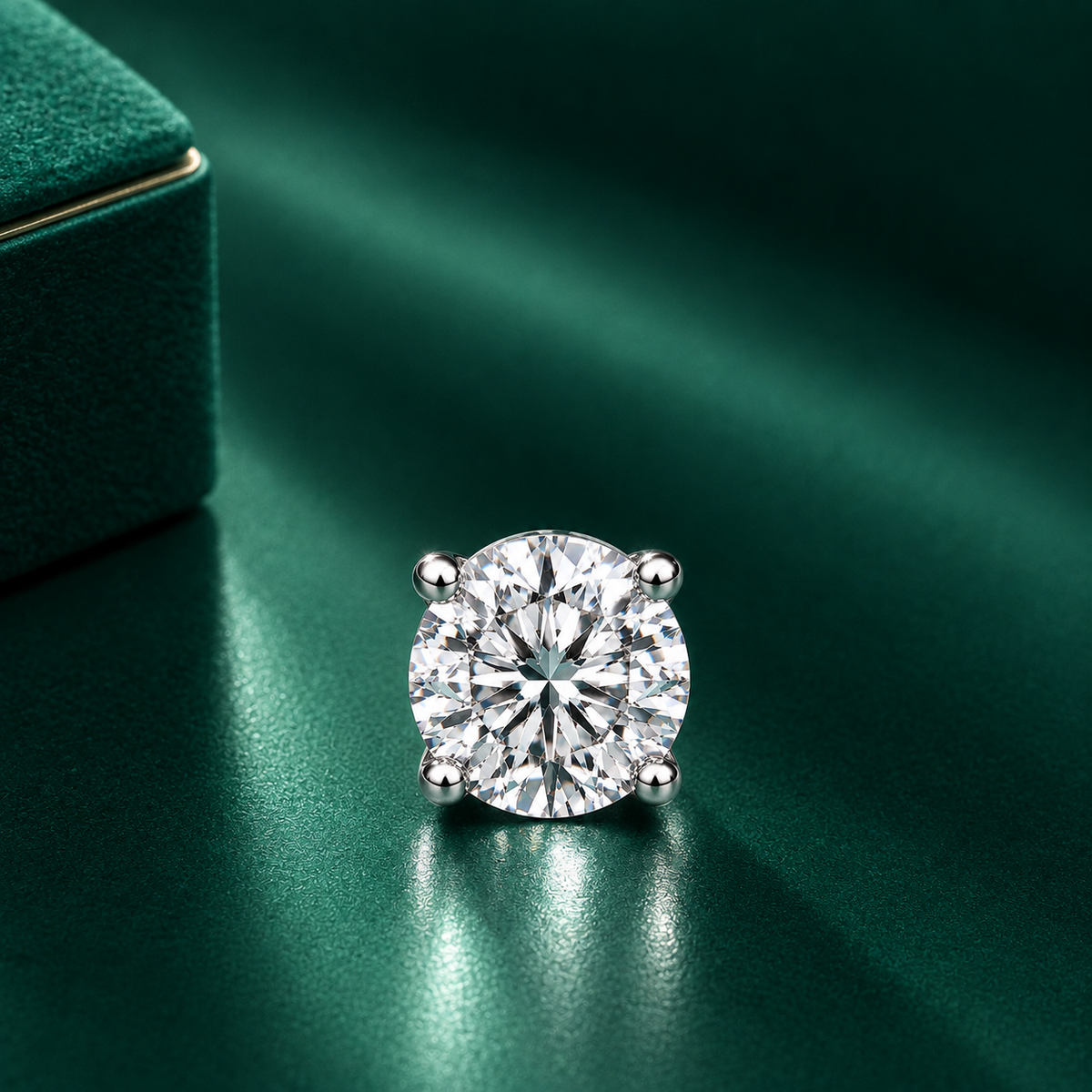 Moissanite Stud Earrings